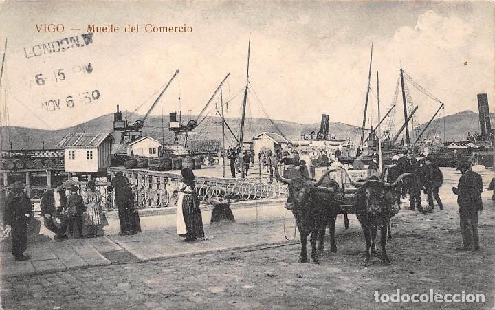 Postkarten: VIGO.- MUELLE DEL COMERCIO