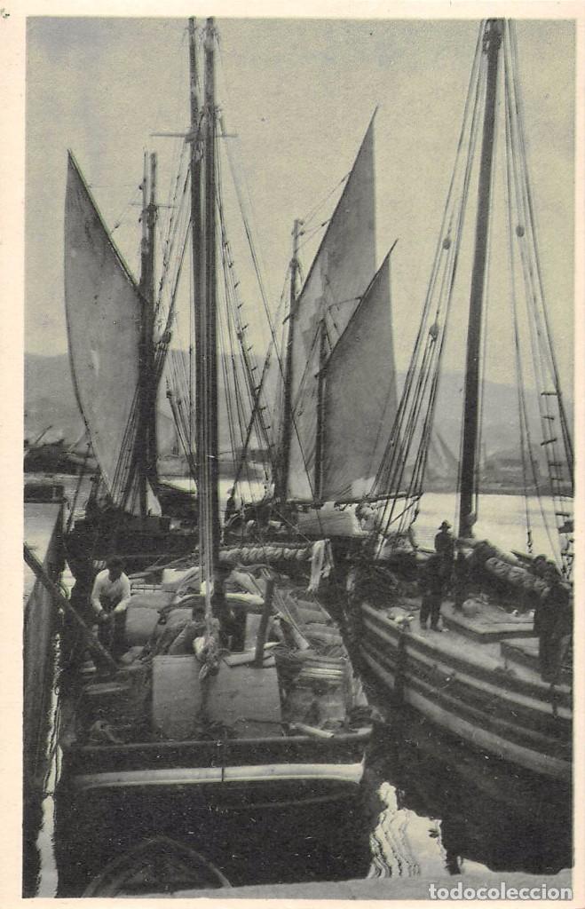 Postales: VIGO.- BARCAS DE PESCADORES EN EL PUERTO