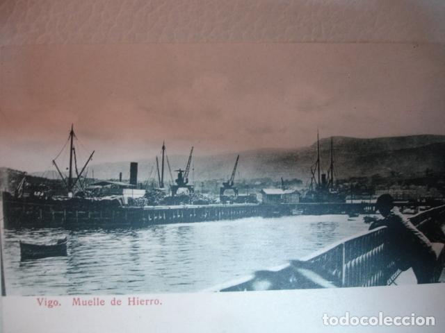 Postales: VIGO MUELLE HIERRO S/C - Foto 1