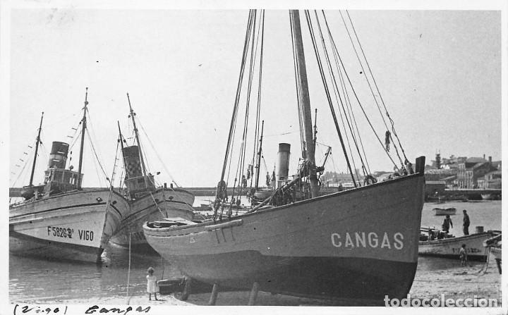 Postales: CANGAS.- FOTOGRAF&Iacute;A- MEDIDAS 14 X 8,5 CMS