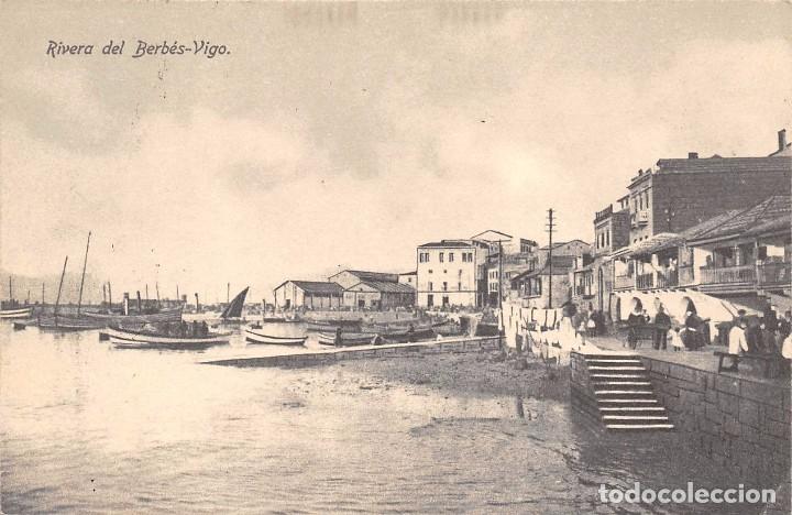Postales: VIGO.- RIBERA DEL BERB&Eacute;S