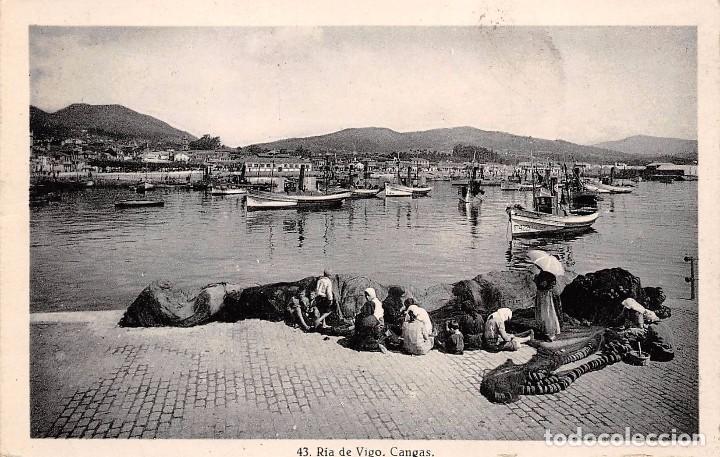 Postales: RIA DE VIGO.- CANGAS