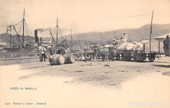 Postales: VIGO.- EL MUELLE - Foto 1