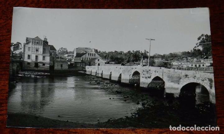 Postales: FOTO POSTAL DE LA RAMALLOSA, N. 106, PUENTE ROMANO Y PUENTE NUEVO, ED. ARTIGOT, NO CIRCULADA.