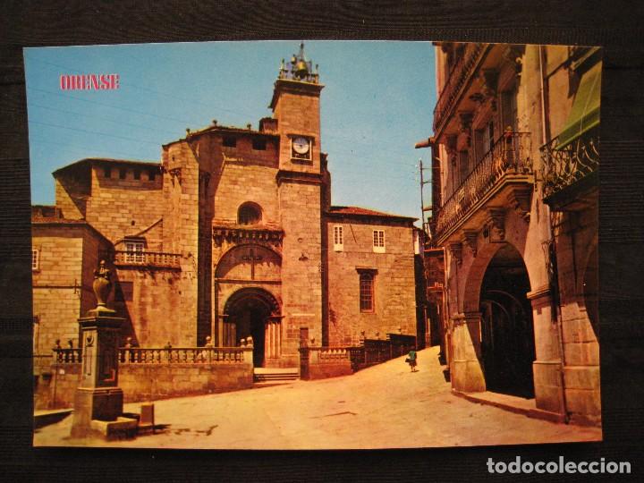 Postales: POSTAL ORENSE - CATEDRAL. - Foto 1