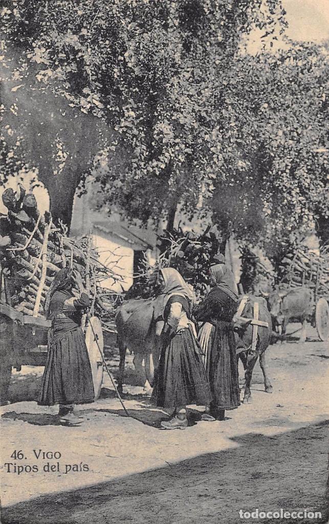 Postales: VIGO.- TIPOS DEL PAIS - Foto 1