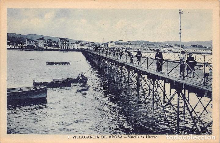 Cartoline: VILLAGARCIA DE AROSA.- MUELLE DE HIERRO