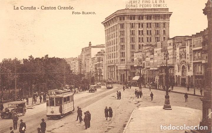 Postales: LA CORU&Ntilde;A.- CANT&Oacute;N GRANDE - Foto 1