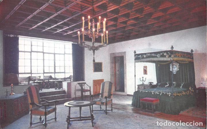 Postales: SANTIAGO DE COMPOSTELA.- HOSTAL DE LOS REYES CAT&Oacute;LICOS.- HABITACI&Oacute;N EN LA PLANTA NOBLE
