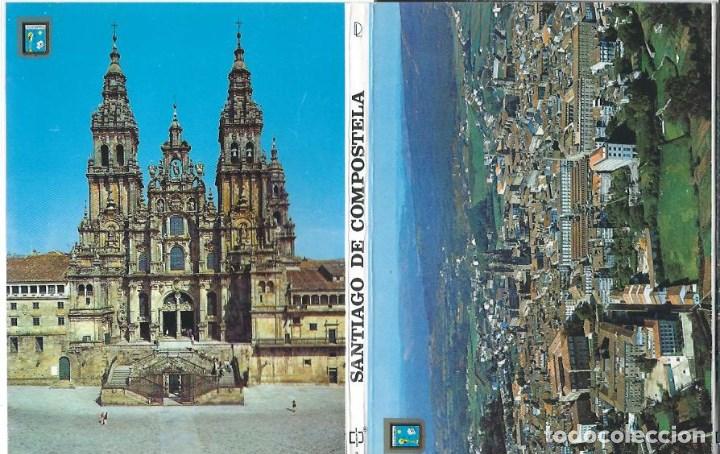 Postales: BLOC DE 10 POSTALES de SANTIAGO DE COMPOSTELA - NUEVAS