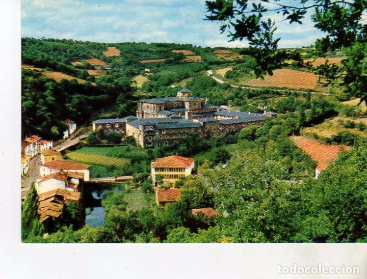 Postales: REAL ABADIA DE SAMOS--LUGO - Foto 1