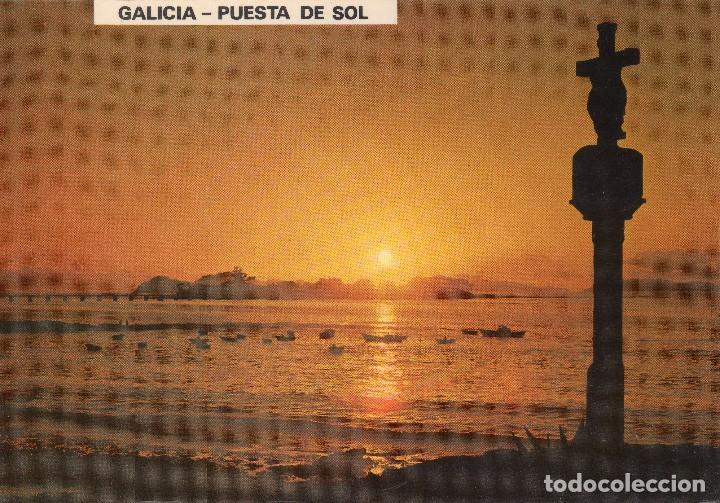 Postales: GALICIA -PUESTA DE SOL - Foto 1