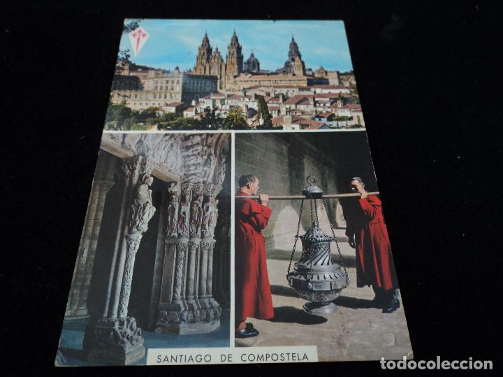 Postales: 2 postales de santiago de compostela circuladas 1966