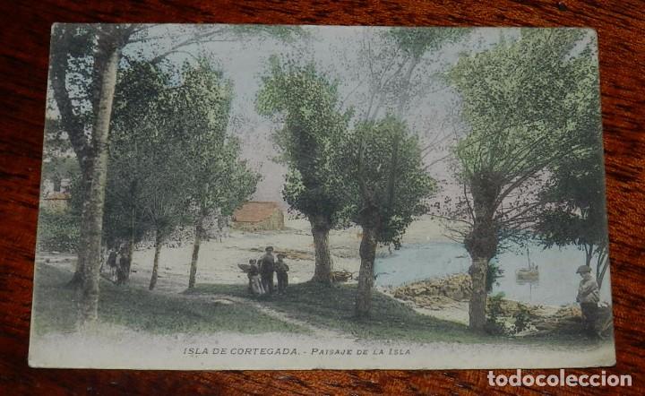 Postais: POSTAL DE LA ISLA DE CORTEGADA (PONTEVEDRA). PAISAJE DE LA ISLA. ED. EJ.G. PARIS, NO CIRCULADA.