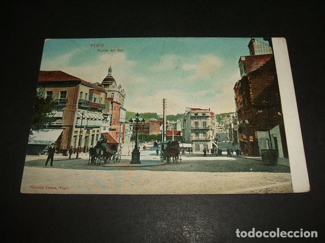 Postales: VIGO PONTEVEDRA PUERTA DEL SOL - Foto 1