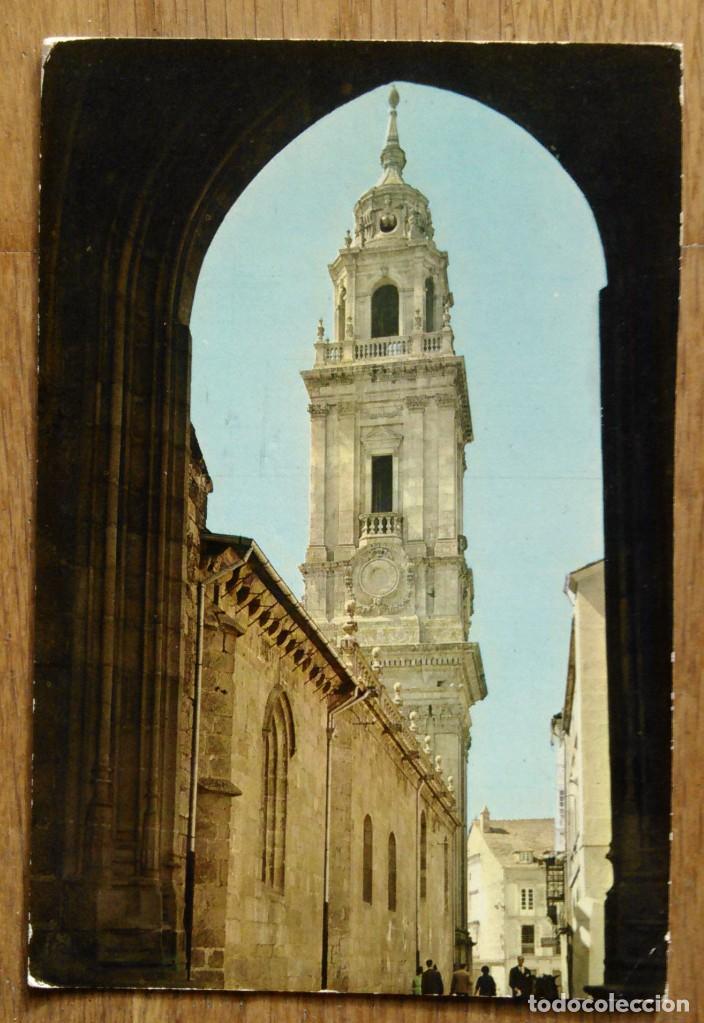 Postales: LUGO - TORRE DE LA CATEDRAL - Foto 1