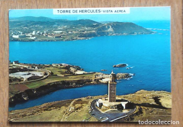 Postales: LA CORU&Ntilde;A - TORRE DE HERCULES - Foto 1