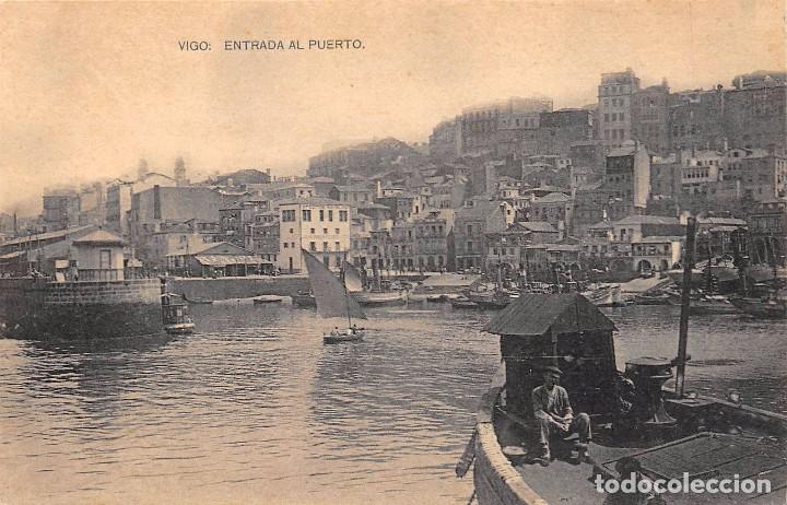 Postales: VIGO.- ENTRADA AL PUERTO