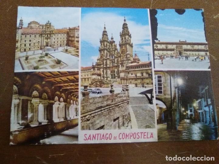 Postkarten: Postal de Santiago de Compostela.