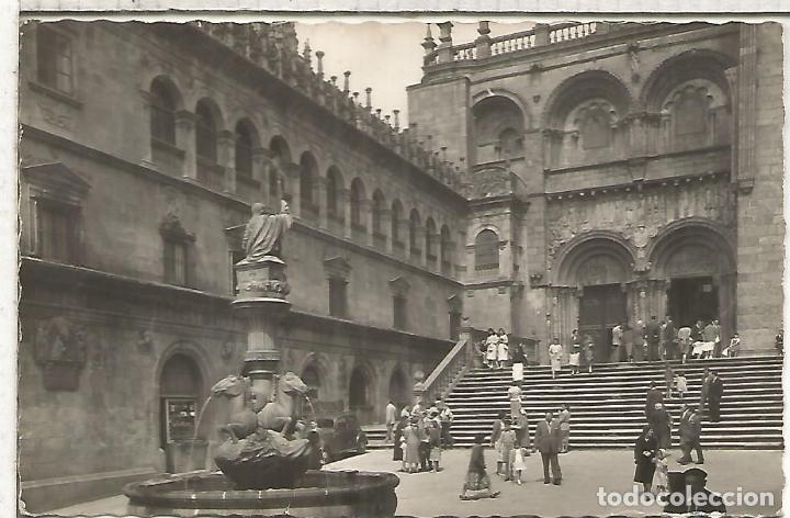 Postales: CORU&Ntilde;A SANTIAGO DE COMPOSTELA ESCRITA - Foto 1
