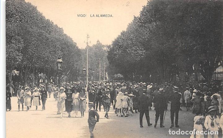 Postales: VIGO.- LA ALAMEDA - Foto 1