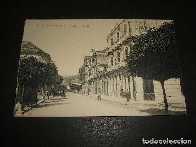 Postales: PONTEVEDRA CALLE DEL PROGRESO - Foto 1