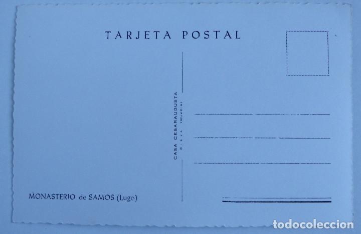 Postales: POSTAL Monasterio de Samos - Lugo - Foto 2