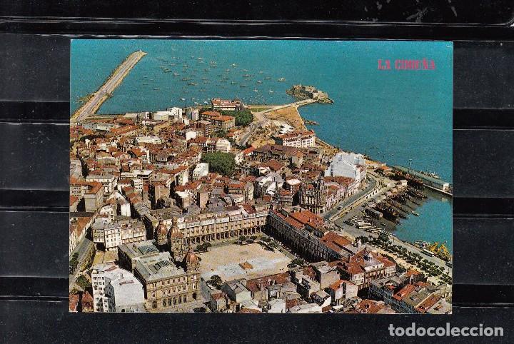 Postales: 729 - LA CORU&Ntilde;A. VISTA A&Eacute;REA - Foto 1