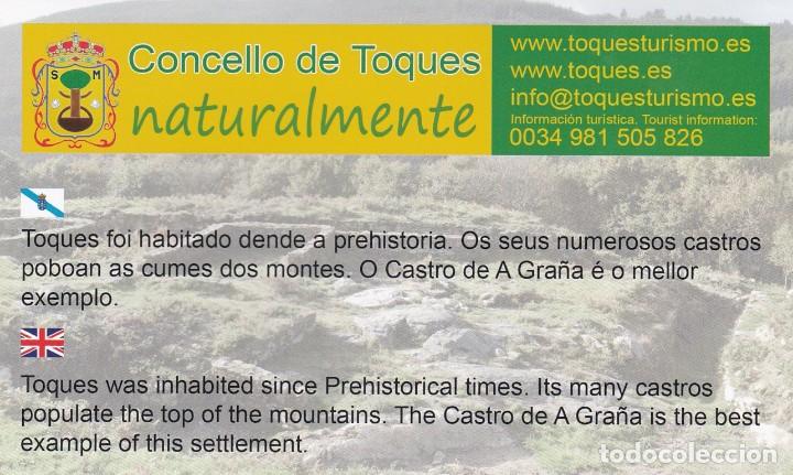 Postales: TOQUES (A CORU&Ntilde;A). CASTRO DE A GRA&Ntilde;A - Foto 2