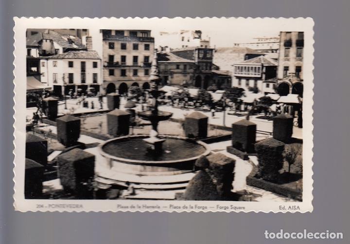 Postales: PONTEVEDRA.- PLAZA DE LA HERRERIA - Foto 1