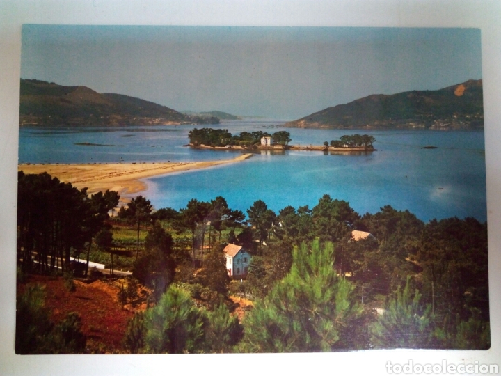 Postales: Postal de Vigo. R&iacute;a &eacute; Isla de San Sim&oacute;n. - Foto 1