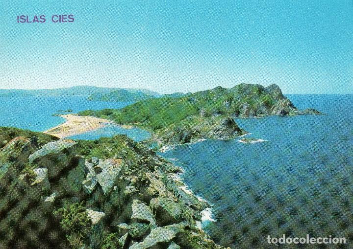 Postales: POSTAL DE LAS ISLAS CIES  .