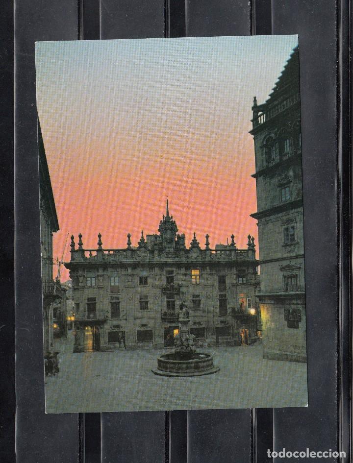 Postales: 148.- SANTIAGO DE COMPOSTELA. PLAZA DE PLATERIAS