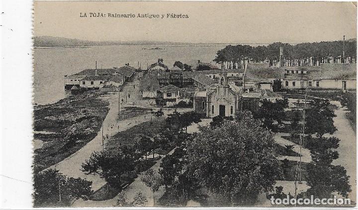 Postkarten: LA TOJA .- BALNEARIO ANTIGUO Y FABRICA  .- EDICION HAUSER Y MENET