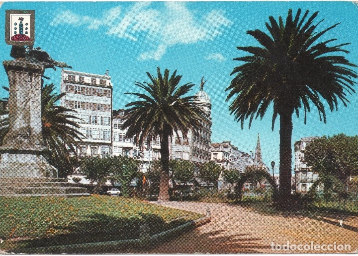Postales: LA CORU&Ntilde;A LA ROSALEDA  SIN CIRCULAR - Foto 1