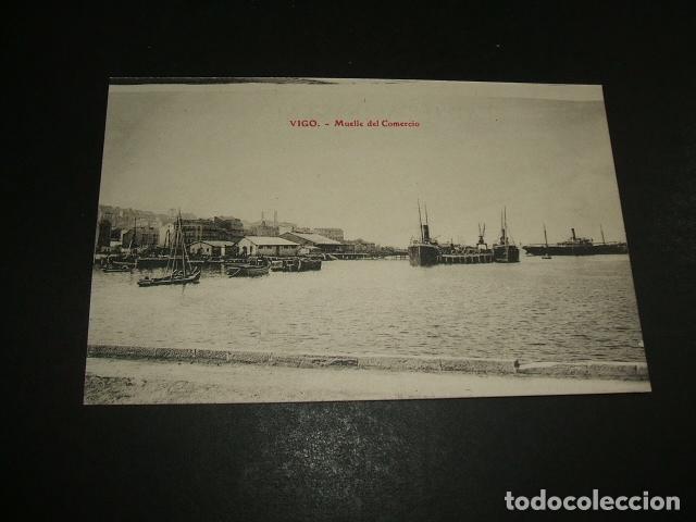 Postales: VIGO PONTEVEDRA MUELLE DEL COMERCIO - Foto 1