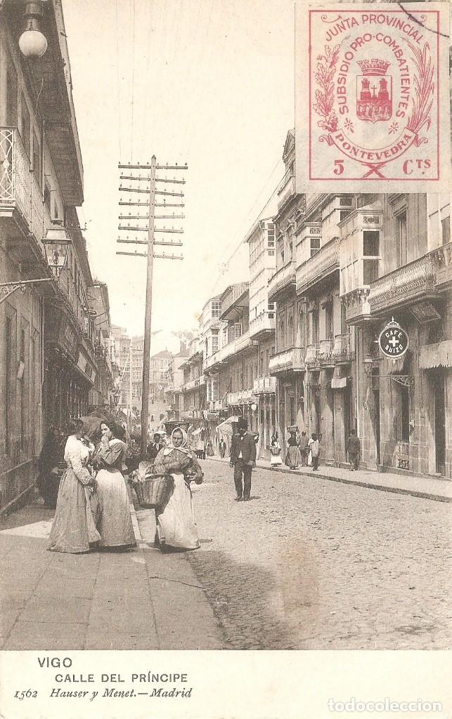 Postales: VIGO CALLE DEL PR&Iacute;NCIPE