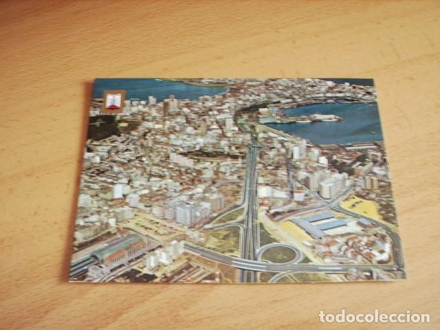 Postales: LA CORU&Ntilde;A -- VISTA AEREA GENERAL - Foto 1