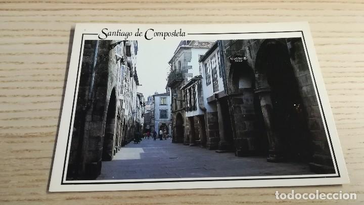 Postales: Postal de Santiago de Compostela. 507. Rua de Villar. Escudo de Oro. NO CIRCULADA