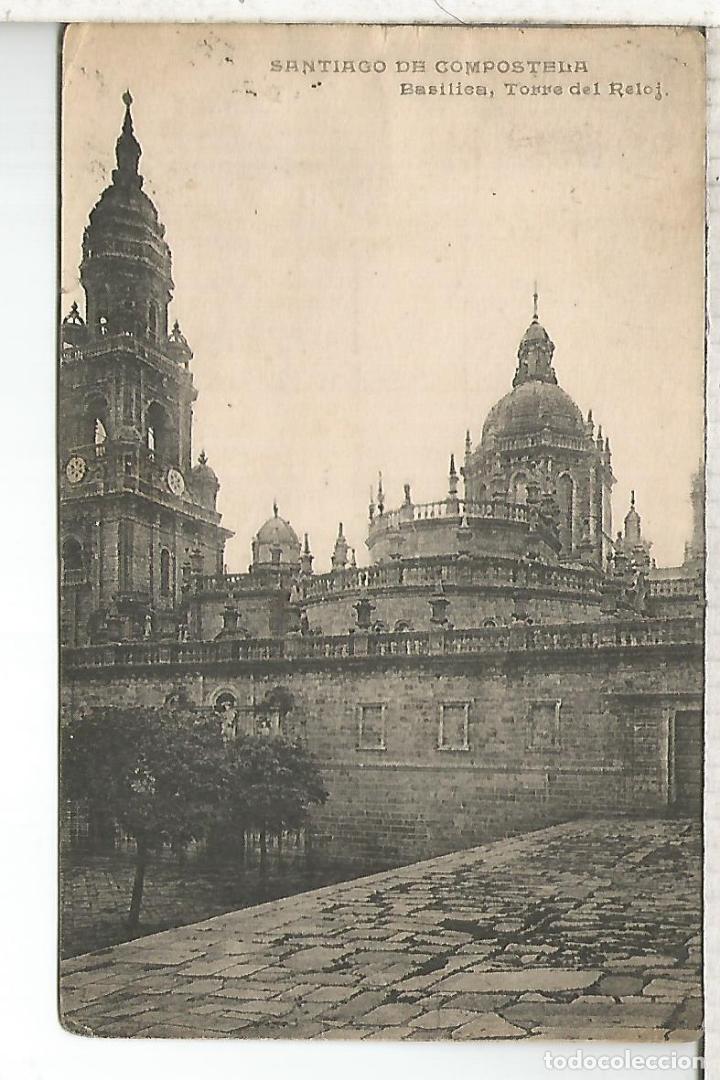 Postales: SANTIAGO DE COMPOSTELA CORU&Ntilde;A ESCRITA - Foto 1