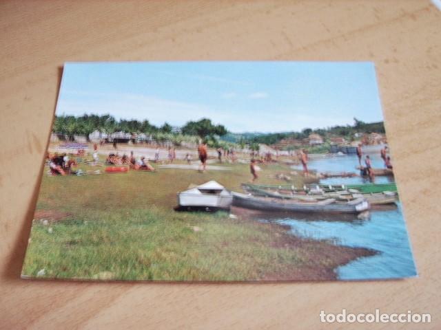 Postales: ORENSE  -- RIO MI&Ntilde;O PLAYA - Foto 1
