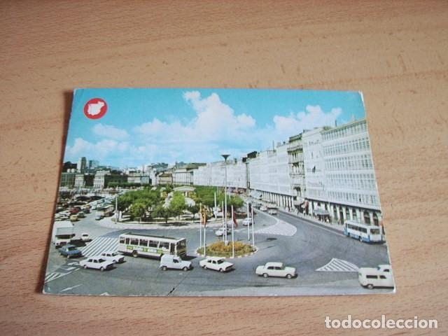 Postales: LA CORU&Ntilde;A  -- PASEO DE LA MARINA - Foto 1