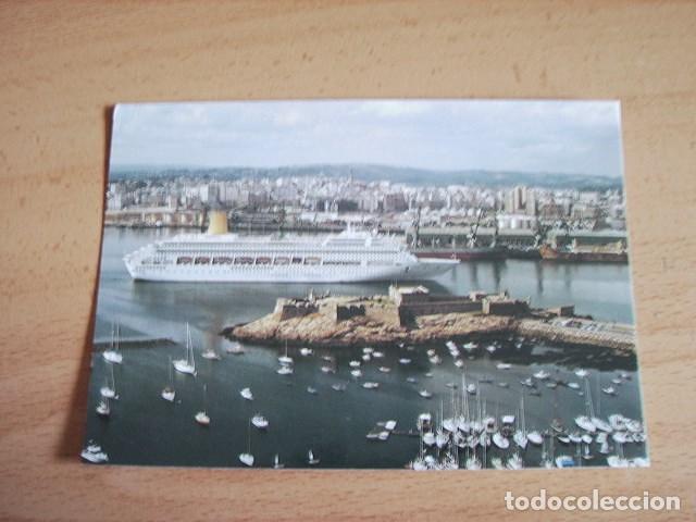 Postales: LA CORU&Ntilde;A  -- CASTILLO DE SAN ANTON - Foto 1