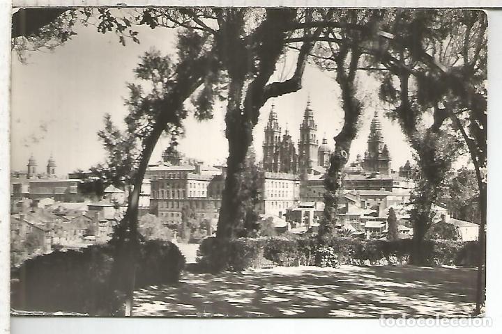 Postales: SANTIAGO DE COMPOSTELA ESCRITA - Foto 1