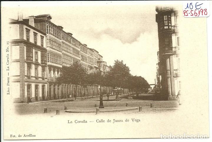 Cartoline: (PS-56198)POSTAL DE LA CORU&Ntilde;A-CALLE DE JUANA DE VEGA.FOT.DE AVRILLON