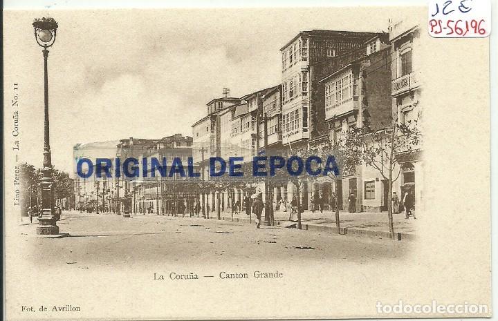 Cartoline: (PS-56196)POSTAL DE LA CORU&Ntilde;A-CANTON GRANDE.FOT.DE AVRILLON