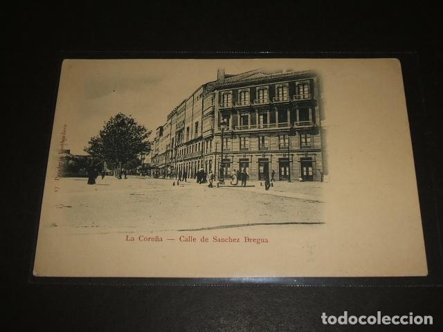 Postales: LA CORU&Ntilde;A CALLE DE SANCHEZ BREGUA - Foto 1