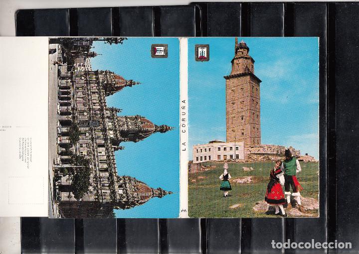 Postales: BLOCK DE 10 POSTALES DE LA CORU&Ntilde;A - Foto 1