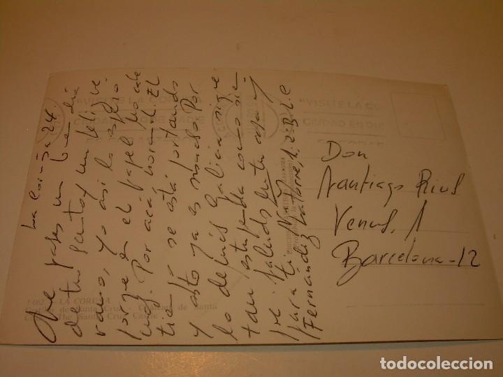 Postales: ANTIGUA POSTAL...LA CORU&Ntilde;A. - Foto 2