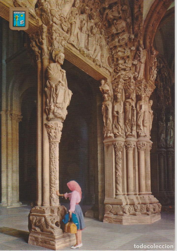 Postales: (4) SANTIAGO DE COMPOSTELA. PORTICO DE LA GLORIA ... SIN CIRCULAR